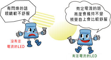 需要定電流的原因